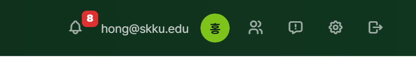 상단 메뉴 아이콘